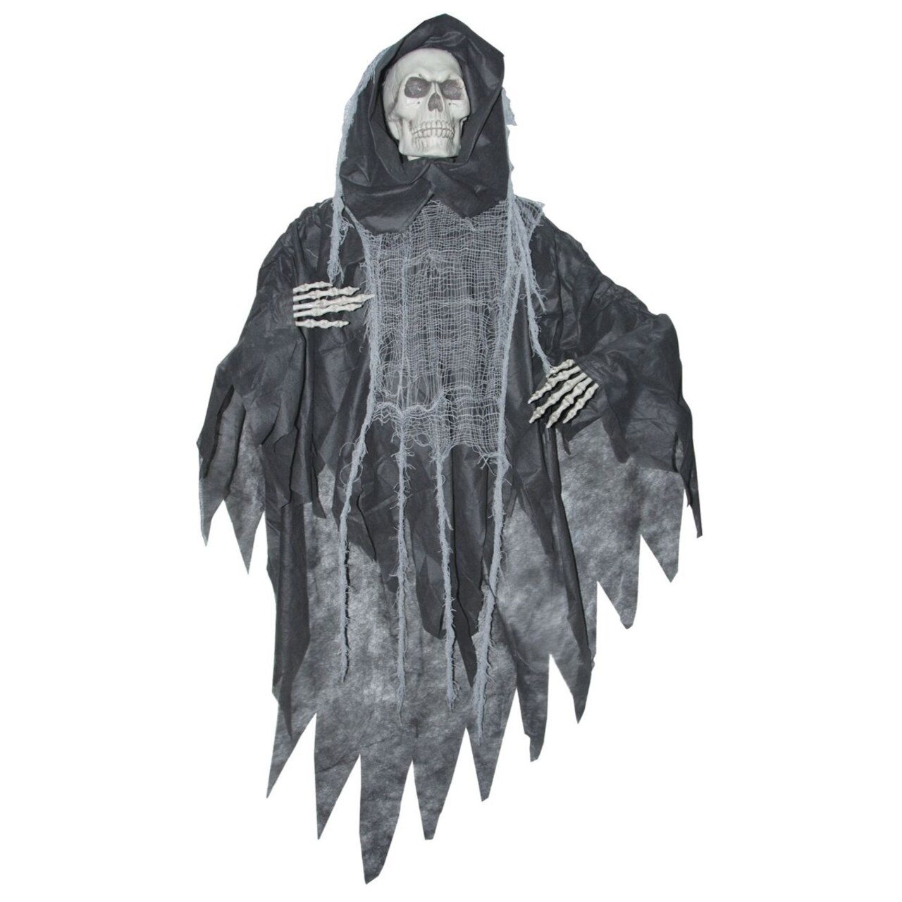 The Costume Center Hanging Grim Reaper Skeleton Halloween Decoration - 60"